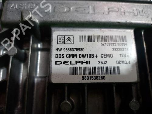 Engine control unit (ECU) PEUGEOT 508 I (8D_) 2.0 HDi | BP31549511M57 - Image 2