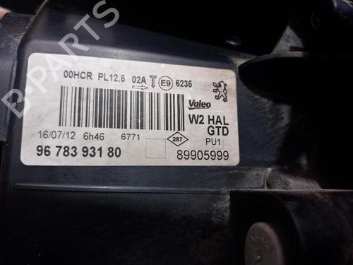 Left headlight PEUGEOT 508 I (8D_) 2.0 HDi | BP31549158C28  - Image 5