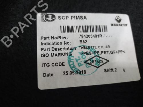 Hattehylde DACIA SANDERO II | BP38862102C85 - Image 3