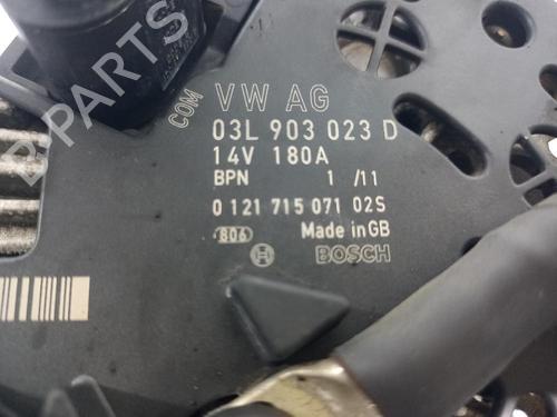 Alternator VW PASSAT B7 (362) 1.6 TDI | BP31557394M7