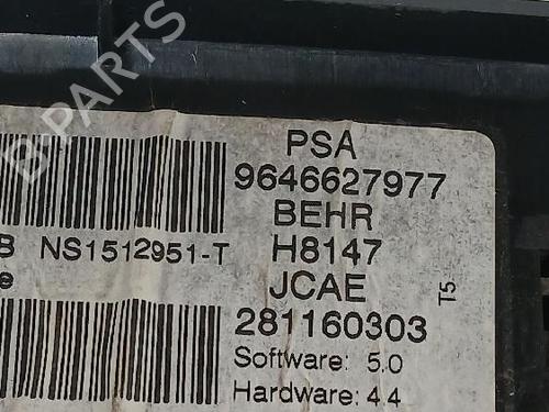 Climate control PEUGEOT 307 (3A/C) 1.4 16V | BP32465919I5 