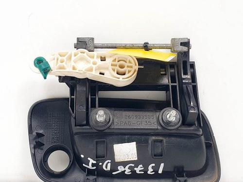 Front left exterior door handle OPEL ZAFIRA A MPV (T98) 2.0 DTI 16V (F75) | BP16680375C128 