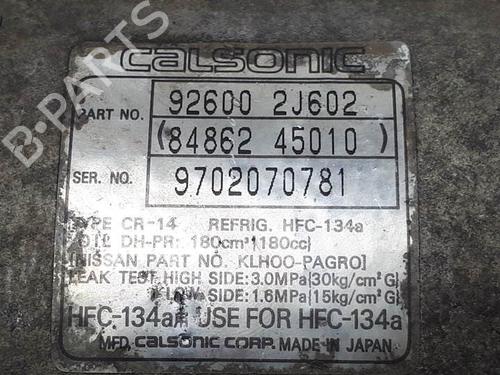 AC compressor NISSAN PRIMERA (P11) 2.0 TD | BP13307856M34 