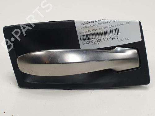 Used Rear right interior door handle Rear right interior door handle BMW 5 (E60) 525 d (177 hp) 6846857 6846857