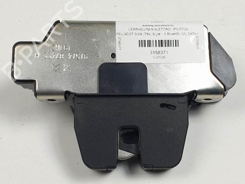 Bagklap lås Bagklap lås PEUGEOT 3008 I MPV (0U_) 1.6 BlueHDi 120 (120 hp) 27888737 27888737