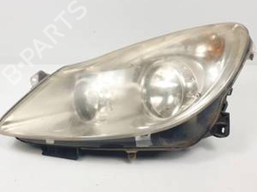 Used Left headlight OPEL CORSA E (X15) 1.4 (08, 68) (90 hp) 31058801