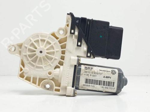 Rudehejsemotor bagstkærm venstre VW TOURAN (1T1, 1T2) 2.0 TDI (136 hp) 29274842