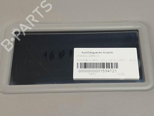Right sun visor FIAT DOBLO Cargo (263_) 1.3 D Multijet | BP24984363I2  - Image 5