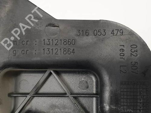 Rear left interior door handle OPEL MERIVA A MPV (X03) 1.7 CDTI (E75) | BP6848863I15 