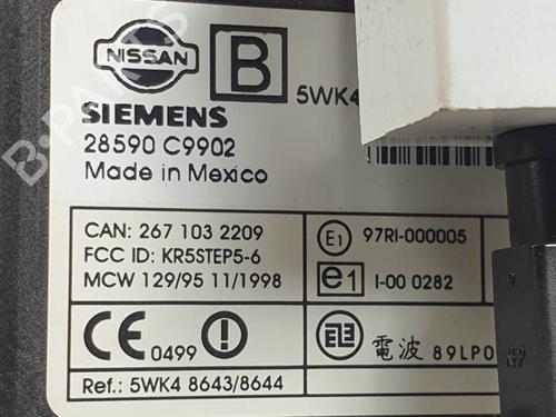 Electronic module NISSAN MURANO I (Z50) 3.5 | BP27978025M83 
