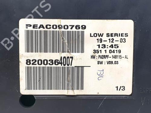 Instrument cluster RENAULT MEGANE II Estate (KM0/1_) 1.9 dCi (KMRG, KM1G, KM0G, KM2C) | BP28051738C47 