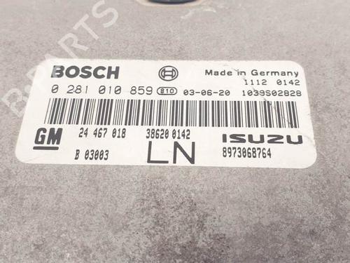 Engine control unit (ECU) OPEL ASTRA G Hatchback (T98) 1.7 CDTI (F08, F48) | BP13879703M57 