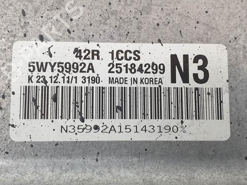 Engine control unit (ECU) CHEVROLET AVEO / KALOS Hatchback (T250, T255) 1.2 | BP26001965M57 - Image 4