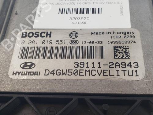Engine control unit (ECU) HYUNDAI i30 Estate (GD) 1.6 CRDi | BP29624469M57 - Image 4