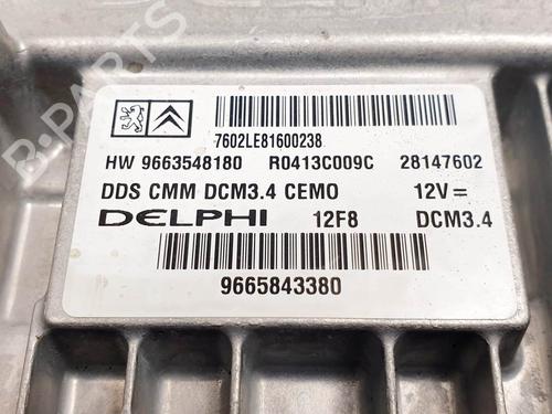Engine control unit (ECU) CITROËN C5 III (RD_) 2.0 HDi (RDRHR8) | BP24989872M57 - Image 10