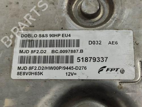 Engine control unit (ECU) FIAT DOBLO Cargo (263_) 1.3 D Multijet | BP9058266M57 