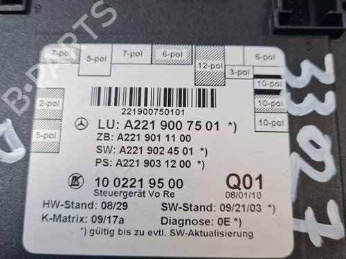Electronic module MERCEDES-BENZ S-CLASS (W221, V221) S 320 CDI (221.022, 221.122) | BP37434434M83 - Image 4
