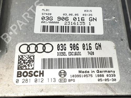 Engine control unit (ECU) AUDI A4 B7 (8EC) 2.0 TDI | BP28027382M57 