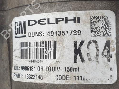 AC compressor OPEL ZAFIRA / ZAFIRA FAMILY B (A05) 1.7 CDTI (M75) | BP28060973M34 