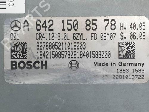 Engine control unit (ECU) MERCEDES-BENZ E-CLASS (W211) E 280 CDI (211.020) | BP6867920M57 