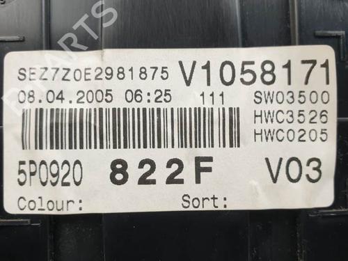 Instrument cluster SEAT TOLEDO III (5P2) 1.6 | BP25117471C47 