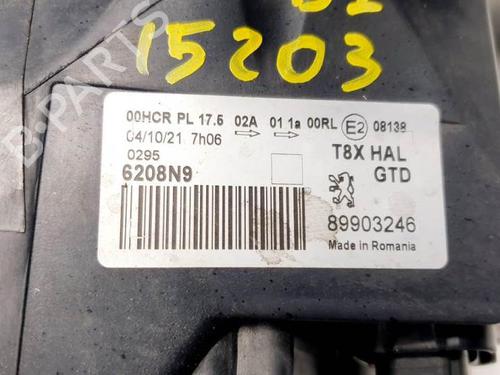Left headlight PEUGEOT 5008 (0U_, 0E_) 1.6 HDi | BP25286040C28 