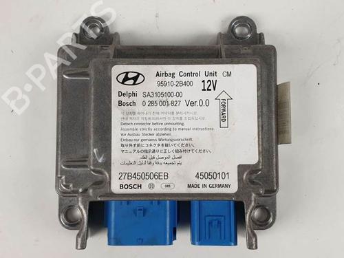 ECU airbags HYUNDAI SANTA FÉ II (CM) 2.7 V6 GLS 4x4 959102B400 | 0285001827  | SA310510000