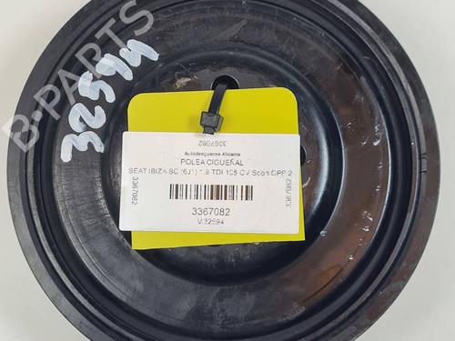 Used Pulley Pulley SEAT IBIZA IV SC (6J1, 6P5) 1.9 TDI (105 hp) 40175622 40175622