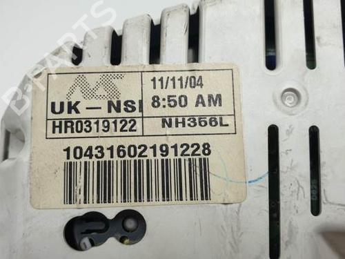 Instrument cluster HONDA CIVIC VII Hatchback (EU, EP, EV) 1.7 CTDi (EP4, EU9) | BP9362869C47 