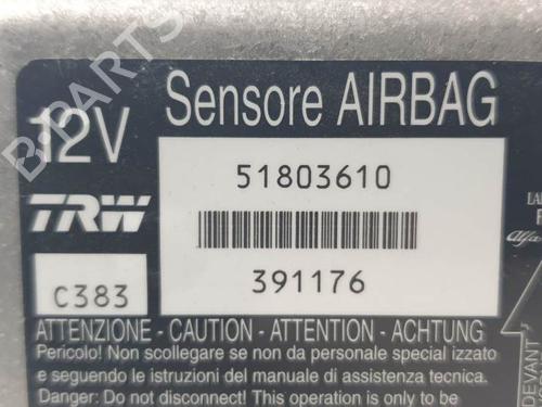 ECU airbags FIAT PANDA (169_) 1.2 Natural Power (169.AXB1A) | BP22214192M53 