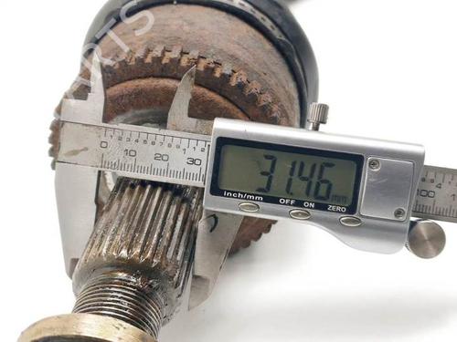 Right front driveshaft LAND ROVER DISCOVERY III (L319) 2.7 TD 4x4 | BP17701187M39