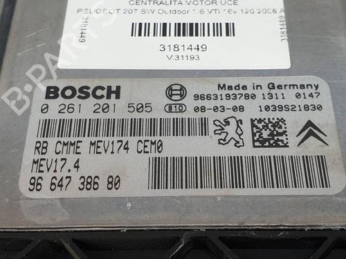 Computer motormanagement PEUGEOT 207 SW (WK_) 1.6 16V | BP29964855M57 
