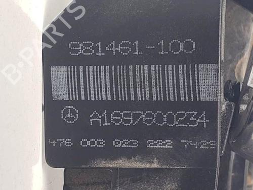 Front right exterior door handle MERCEDES-BENZ A-CLASS (W169) A 180 CDI (169.007, 169.307) | BP20086708C129 