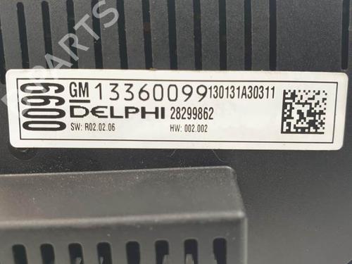 Climate control OPEL MERIVA B MPV (S10) 1.4 (75) | BP24984225I5 