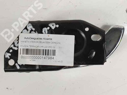Front right interior door handle HYUNDAI TERRACAN (HP) 2.9 CRDi 4WD | BP6844613I14 