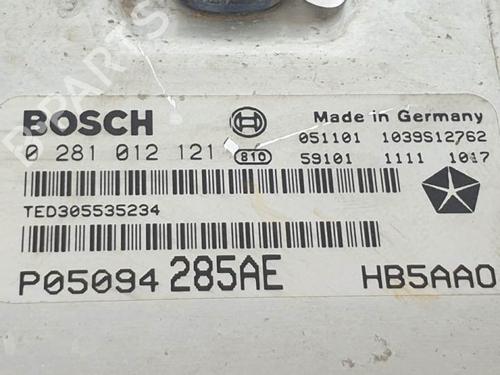 Engine control unit (ECU) CHRYSLER VOYAGER IV (RG, RS) 2.8 CRD | BP13044727M57 