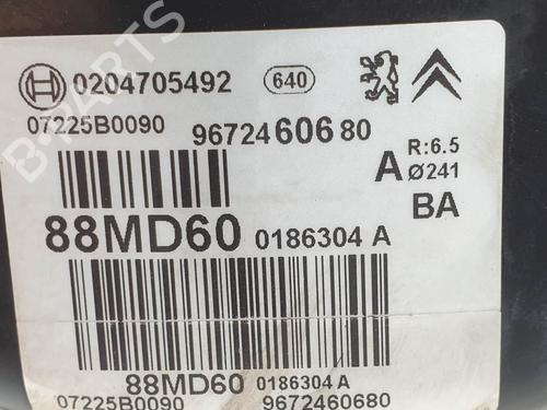 Servo brake CITROËN C3 II (SC_) 1.4 HDi 70 (SC8HZC, SC8HR0, SC8HP4) | BP28027551M42 - Image 3