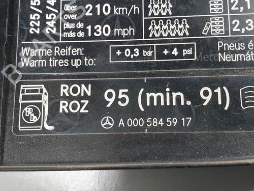 Fuel flap MERCEDES-BENZ E-CLASS (W211) E 280 (211.054) | BP11540062C131 