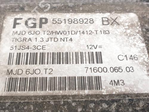 Engine control unit (ECU) OPEL TIGRA TwinTop (X04) 1.3 CDTI (R97) | BP34511772M57 - Image 4