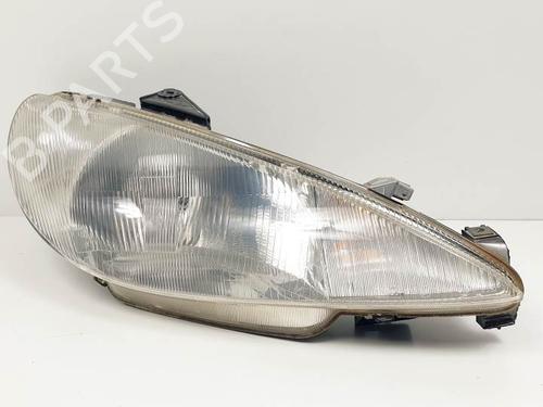 Used Right headlight PEUGEOT 206 Hatchback (2A/C) 1.9 D (69 hp) 29245369