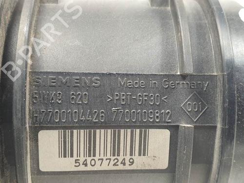 Mass air flow sensor RENAULT SCÉNIC II (JM0/1_) 1.9 dCi (JM14) | BP27884976M95 