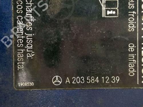 Fuel flap MERCEDES-BENZ C-CLASS T-Model (S203) C 200 Kompressor (203.242) | BP7666184C131 