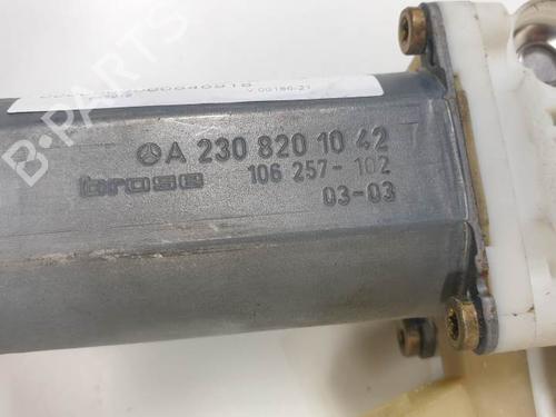 Front left window mechanism MERCEDES-BENZ CLK Convertible (A209) CLK 240 (209.461) | BP10322710C22 