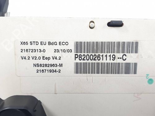 Quadro strumenti RENAULT CLIO II (BB_, CB_) 1.2 (BB0A, BB0F, BB10, BB1K, BB28, BB2D, BB2H, CB0A,... | BP29763337C47