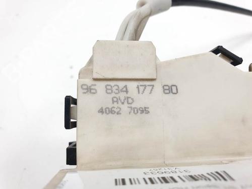 Front right lock PEUGEOT 407 (6D_) 1.6 HDi 110 (6D9HZC, 6D9HYC) | BP29149508C97 