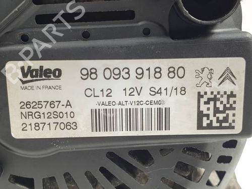 Generator PEUGEOT 2008 I (CU_) 1.2 PureTech 82 | BP29624446M7