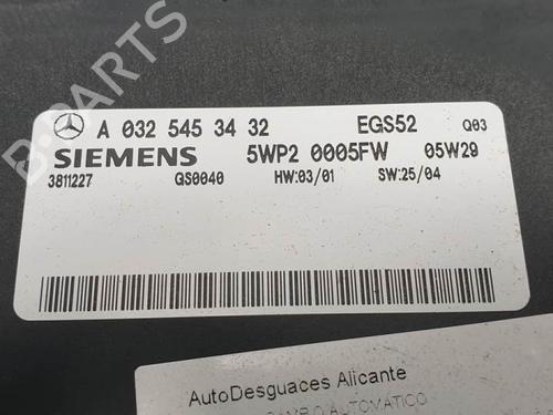 Gearbox control unit MERCEDES-BENZ E-CLASS (W211)  | BP11571240M52 