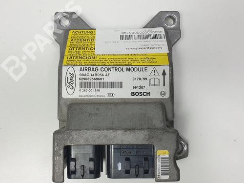 ecu-airbags-ford-focus-i-daw-dbw-16-16v-0285001248-1998-1999-2000-2001-2002-2003-2004-2005-2006-2007-2008-2009-10632682 main image