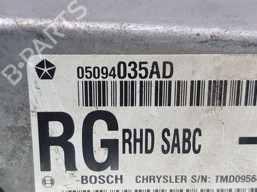 ECU airbags CHRYSLER VOYAGER IV (RG, RS) 2.8 CRD | BP8271661M53 