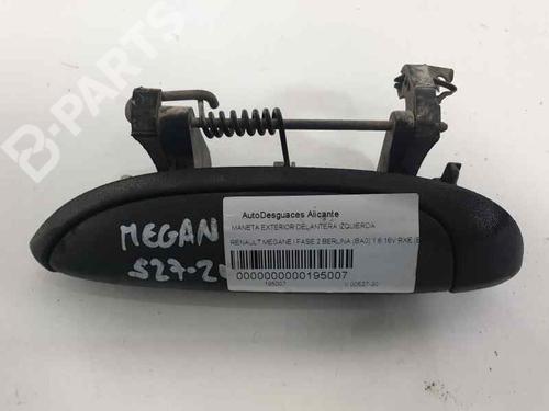 Used Front left exterior door handle RENAULT MEGANE I Classic (LA0/1_) 1.6 16V (LA00, LA04, LA0B, LA11, LA16, LA19, LA1J, LA1K,... (107 hp) 6852468